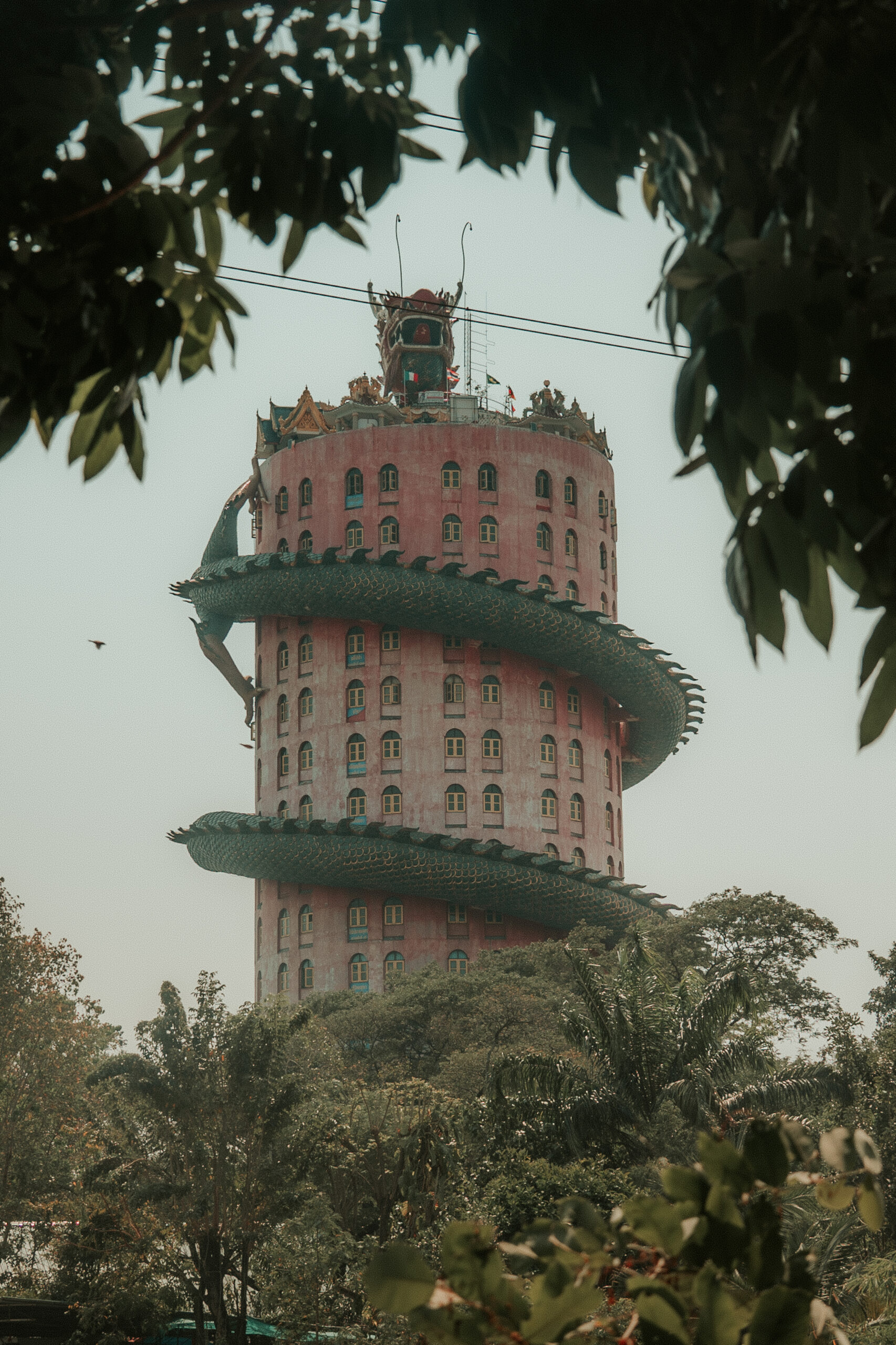 Wat Samphran Drachentempel Thailand