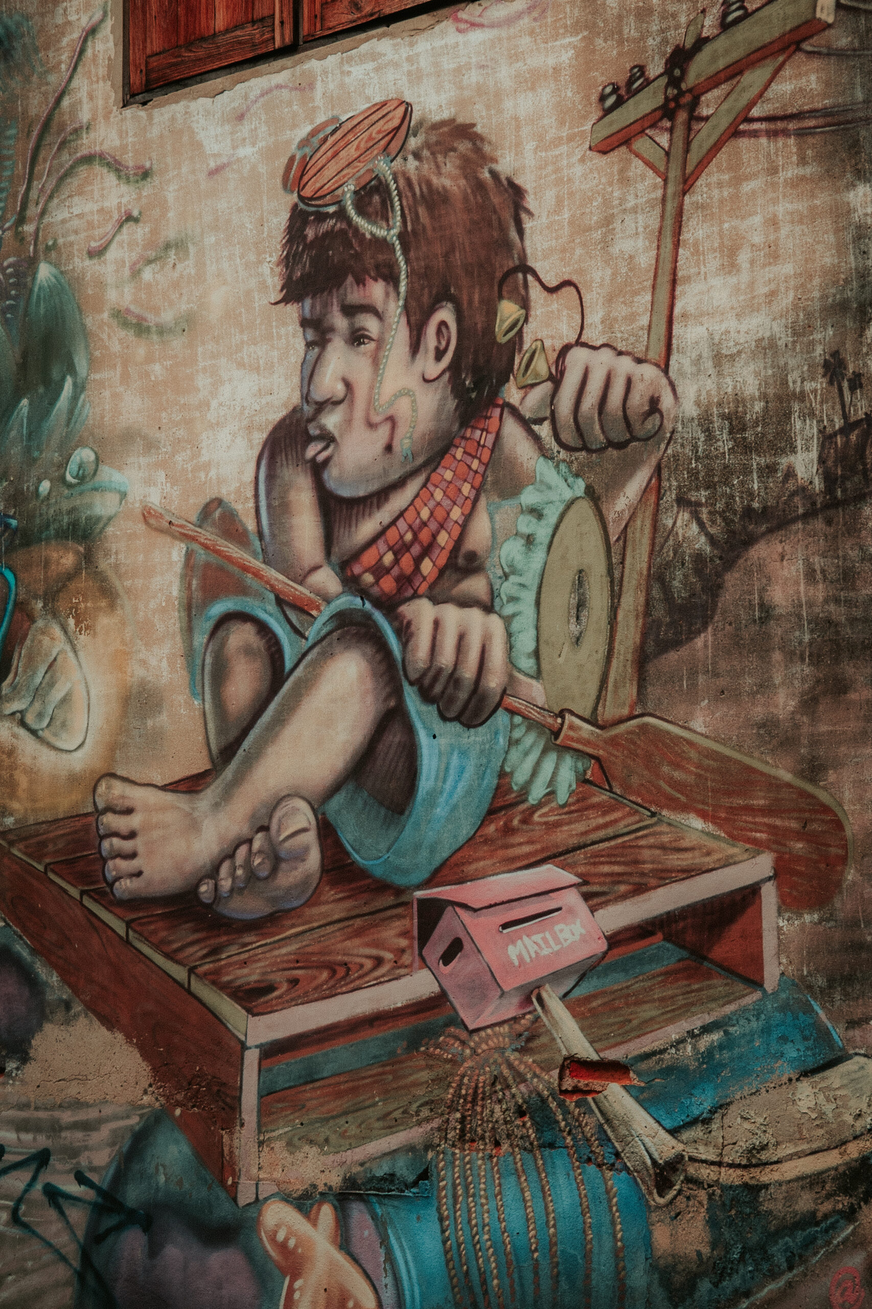 Talat Noi Bangkok Street Art und alte Gassen