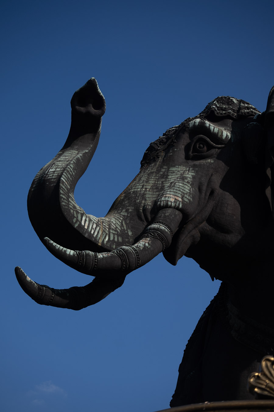 Erawan Museum Bangkok mit dreiköpfigem Elefanten